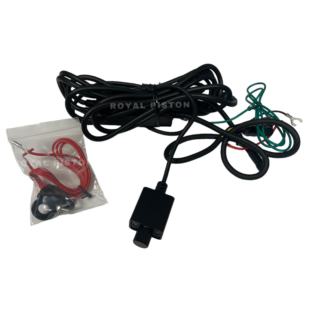 Royal Piston Safe Night Riding with 2 Wheeler Brightness Dimmer Harnes