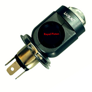 Royal Piston LIUHJG Super Bright LED Motorcycle Headlight – AC/DC 12V-36V, 30W-50W, 30000LM-5000LM, Waterproof, Dual Color Beam (White + Yellow), Fan Cooled