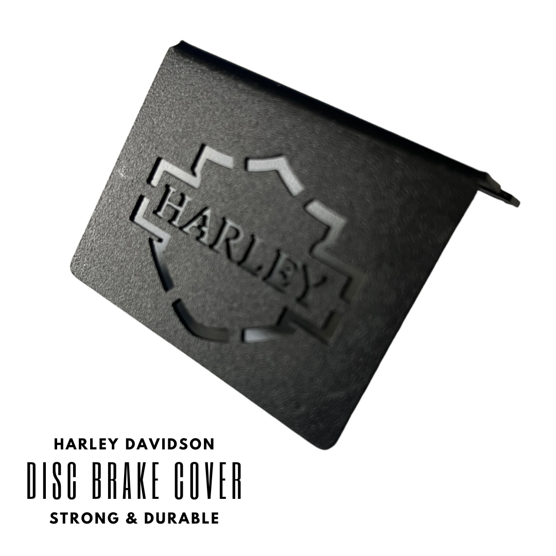 Royal Piston Exclusive Disc Brake Cover in Black Sturdy And Durable Original Engraved Compatible Harley Davidson X440