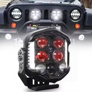 Royal Piston Master Beam LED King Headlight | Auxiliary Light, Headlight, Fog Lamp | Multi Compatibility
