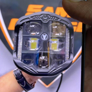 Royal Piston Master Beam LED King Headlight | Auxiliary Light, Headlight, Fog Lamp | Multi Compatibility