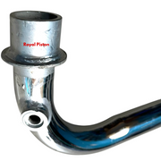 Royal Piston Reborn Free-Flow Exhaust Bend Pipe – Full-Length Compatible with 2022–2025 Royal Enfield 350 Reborn Free-Flow Exhaust Bend Pipe – Full-Length