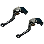 Royal Piston Clutch Lever Guard Compatible with KTM Models | Ergonomic Black Lever Guards - Clutch & Brake, Enhanced Control