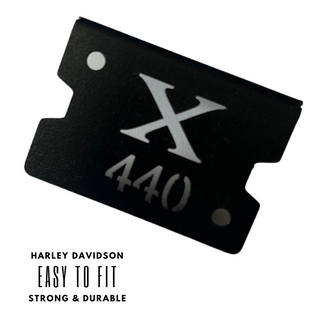 Royal Piston Exclusive Disc Brake Cover in Black Sturdy And Durable Original Engraved Compatible Harley Davidson X440
