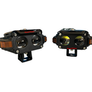 Royal Piston LIUHJG Dual LED Fog Light Set – Ultra Bright, Waterproof IP68, Universal Fit for Bikes & Cars