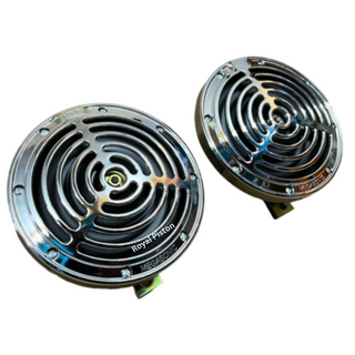 Royal Piston Roots Horn Supersonic Sound | Heavy Clarity 12V Pack of 2 Horns - Royal Piston