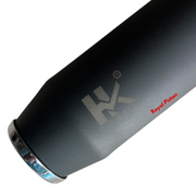 Royal Piston Hunter 350 Free-Flow Exhaust with Glasswool – Bass Sound | Performance Boost | Rust-Resistant