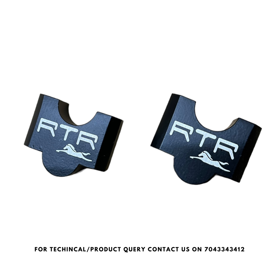 Royal Piston Handle Riser Compatible with TVS Apache - Improved Comfort ...