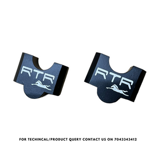 Royal Piston Handle Riser Compatible with TVS Apache - Improved Comfort & Control for Your Ride