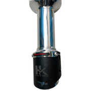 Royal Piston HK Classic Chrome Exhaust fit for Royal Enfield  Silencer with Bass Thump | Heat-Resistant | Bolt-On Fit | Old is Gold Edition