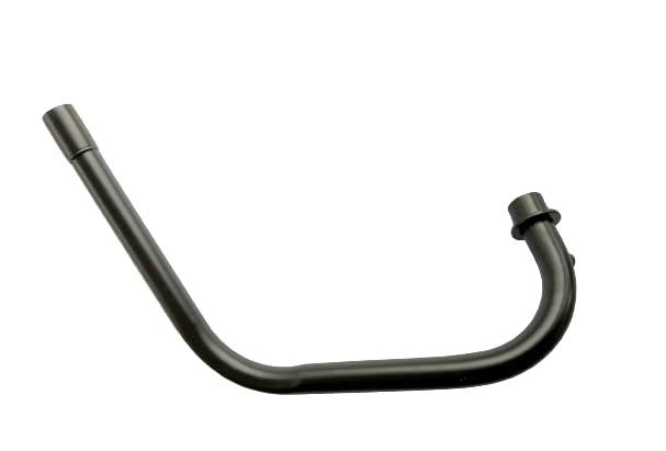 Royal Piston Original Bend Pipe Compatible With Royal Enfield Meteor Free Flow Original Sound (Black Bend Pipe)