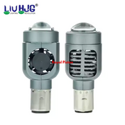 Royal Piston LIUHJG Super Bright LED Motorcycle Headlight – AC/DC 12V-36V, 30W-50W, 30000LM-5000LM, Waterproof, Dual Color Beam (White + Yellow), Fan Cooled