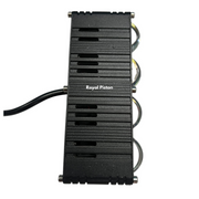 Royal Piston 4 Eye High Power LED Fog Light With Fan | Spotlights LED Auxiliary Lights For Off-road Vehicle SUV Truck