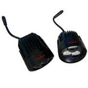 Royal Piston LIUHJG Dual LED Fog Light Set – High-Power Waterproof IP68 Projector Lamp for Bikes & Cars (Pair)