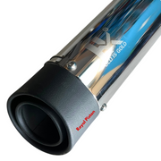 Royal Piston Free-Flow Exhaust Fit for Royal Enfield 350 Reborn & Meteor (2022–2025) – Deep Bass Sound | Rust-Resistant | Direct Fit