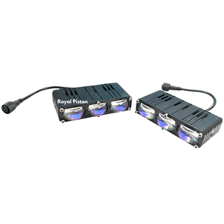 Royal Piston 3 Eye High Power LED Fog Light With Fan | Spotlights LED Auxiliary Lights For Off-road Vehicle SUV Truck - Royal Piston