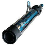 Royal Piston Free-Flow Exhaust Fit for Royal Enfield 350 Reborn & Meteor (2022–2025) – Deep Bass Sound | Rust-Resistant | Direct Fit