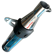 Royal Piston Free-Flow Exhaust Fit for Royal Enfield 350 Reborn & Meteor (2022–2025) – Deep Bass Sound | Rust-Resistant | Direct Fit