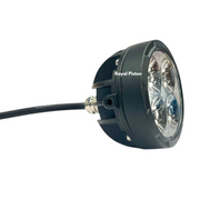 Royal Piston New 4 LED Powerful LED Fog Light | High Wattage DC Auxiliary Fog Lights | with Harness Kit Yellow White Light