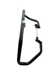 Royal Piston Diamond Leg Guard Matte Black Stainless Crash Guard Durable Heavy Duty Material Compatible with Royal Enfield Hunter 350cc - Royal Piston