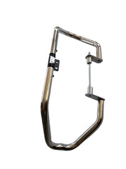 Royal Piston Chrome Diamond Leg Guard Compatible with Royal Enfield Hunter 350cc Only - Royal Piston