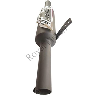 Revitalize Your Ride: Royal Piston's Original Indori Silencer - Compatible with Bullet BS3, BS4, BS6, Bullet Electra, Bullet Standard - Royal Piston
