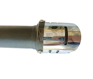 Royal Piston Original Indori Silencer: Bold Black, Power & Style for Bullet BS3, BS4, BS6, Electra, Standard. Delivers Original Sound!