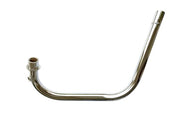 Royal Piston Bend Pipe: Free Flow Inbuilt Catalytic Converter, Stainless Steel Heavy Built. Compatible With Royal Enfield Meteor 350 & Classic Reborn