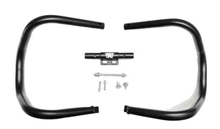 Royal Piston Matte Black Leg Guard Compatible with Royal Enfield Hunter 350cc (Matte Black)