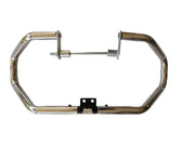 Royal Piston Chrome Diamond Leg Guard Compatible with Royal Enfield Hunter 350cc Only - Royal Piston