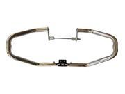 Royal Piston Chrome Diamond Leg Guard Compatible with Royal Enfield Hunter 350cc Only - Royal Piston