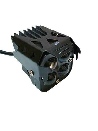 Royal Piston™ 3-in-1 HJG Fog Light: 120W-12V Red, White, Yellow! Illuminate Your Ride with 4 LED Laser Wide Light. Perfect for Bike, Car, Thar, Jeep Adventures
