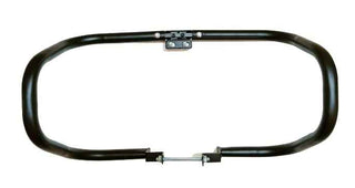Royal Piston Matte Black Leg Guard Compatible with Royal Enfield Hunter 350cc (Matte Black)