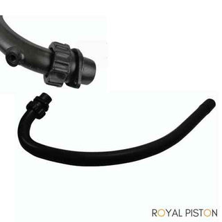 Royal Piston Bend Pipe Black for BS6 Compatible for Classic/Electra/Standard 350&500