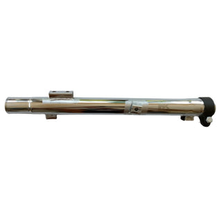 Royal Piston Premium Heavy Duty Durable Bend Pipe Compatible With Royal Enfield Reborn BS6 (Chrome Catalytic Converter) - Royal Piston