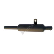 Royal Piston's Original RE Sound Exhaust with Matte Black Premium Finish, Tailored for Reborn Classic Original Indori Silencer - Royal Piston