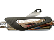 Royal Piston Indoori Silencer For RE Hunter 350 With Original Sound (Chrome) - Royal Piston