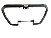 Royal Piston Diamond Leg Guard Matte Black Stainless Crash Guard Durable Heavy Duty Material Compatible with Royal Enfield Hunter 350cc - Royal Piston