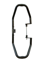 Royal Piston Diamond Leg Guard Matte Black Stainless Crash Guard Durable Heavy Duty Material Compatible with Royal Enfield Hunter 350cc - Royal Piston