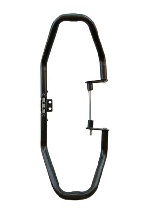 Royal Piston Diamond Leg Guard Matte Black Stainless Crash Guard Durable Heavy Duty Material Compatible with Royal Enfield Hunter 350cc - Royal Piston