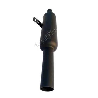 Royal Piston's Original RE Sound Exhaust with Matte Black Premium Finish, Tailored for Reborn Classic Original Indori Silencer