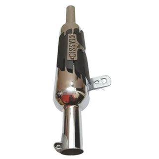 Royal Piston Original RE Sound Exhaust For Reborn Classic Original Indoori Silencer (Eagle Chrome) - Royal Piston
