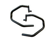 Royal Piston Diamond Leg Guard Matte Black Stainless Crash Guard Durable Heavy Duty Material Compatible with Royal Enfield Hunter 350cc - Royal Piston