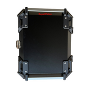 Royal Piston Premium Motorcycle Top Box – 45L Aluminum Alloy Storage with Padded Interior | Lockable | Weatherproof | Universal Fit for Touring Bikes