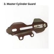 Cosmic Elegance: Royal Enfield Meteor 350cc Complete Accessories Combo in Celestial Black (Half Kit)