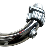 Royal Piston BS6 L-Type Exhaust Bend Pipe for Royal Enfield Classic, Bullet & Electra – High-Performance Steel Pipe