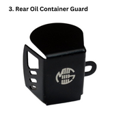 Guardian Gear: Royal Enfield Hunter 350cc Complete Black Accessories Combo - Elevate Style and Safety for Your Trusty Beast! (Full Kit)