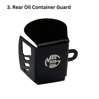 Guardian Gear: Royal Enfield Hunter 350cc Complete Black Accessories Combo - Elevate Style and Safety for Your Trusty Beast! (Full Kit)