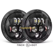 Royal Piston Big Monster Eye LED Headlight for Royal Enfield and Thar | Effective Lighting Features for Adventurers