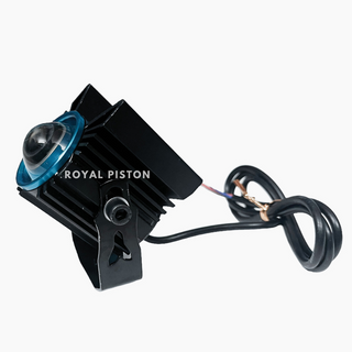 Royal Piston: Upgrade Visibility with Powerful 3-Color LED Fog Light: White for Clarity, Yellow for Fog, Blue for Style